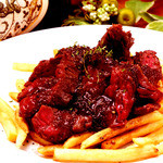 ワイン食堂コモン - 一番人気！牛ハラミのステーキ