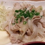 白木屋 - 豚塩炒め定食（白木屋ランチ）