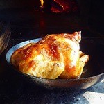 アル ソリーソ - 若鳥丸ごとの薪窯焼き