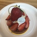 ル・シュクレクール - モンテベロの、タルトフレーズ　650円