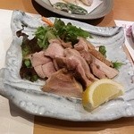 心斎橋神楽 - 阿波尾鶏の塩焼き♪