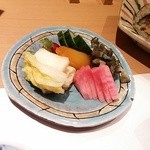 心斎橋神楽 - おつけもの盛り合わせ♪