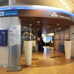 KLM Crown Lounge 52 - ラウンジ入り口