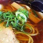 麺工房いなせ - 2016/5 ラーメンあっさり・トピ～アップ２