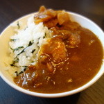 Shabuyou - 自家製カレーはお子様向けとなっております（辛くない）ご飯はワカメご飯と白米からチョイス