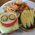 ベーカーバウンス - ダイナーバーガー アボカドトッピング 2016.5撮影