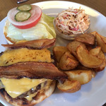 ベーカーバウンス - ベーコンチーズバーガー 2016.5撮影