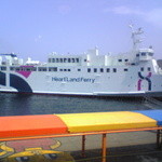 グランスポット - 旧・店舗から見た港の風景