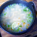 清流のそば処 祖谷美人 - そばごめ汁