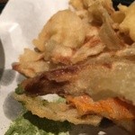 夢吟坊 - かき揚げはサクサック