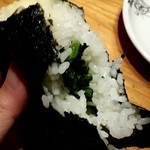 Tokutoku - 野沢菜のおにぎり
