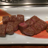 鉄板焼　利花苑 - サーロインステーキを100g。
                      
                      