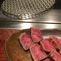 鉄板焼　利花苑 - 「赤身ももレアステーキランチ」