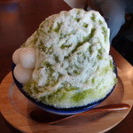 51105185 - 氷ぜんざい（抹茶）500円（税込）　※翌日も同じく、首里公園からの氷ぜんざい