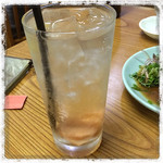 十八番 - 梅干しサワー。