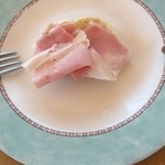 Trattoria Perla Cafe - プロシュット・コット(prosciutto cotto)とパニーニ