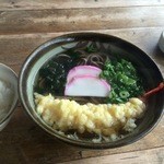 矢野駅食堂 - 天ぷらそば