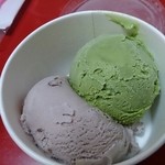 サーティワンアイスクリーム - 抹茶と大納言小豆