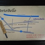 Porto Bello - お店の名刺