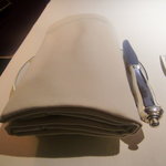 ロオジエ - ナプキンとバターナイフ