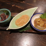 Rapura Zatei - イカ珍味３種