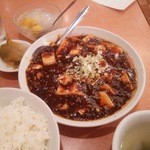 麻婆豆腐ランチ