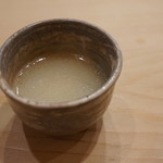 初音鮨 - 鯛の子の出汁