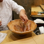 初音鮨 - 大分の車エビ