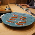 初音鮨 - 高知のアオリイカと自家製唐墨