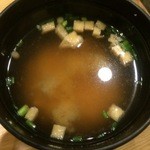 とんかつ春 - 味噌汁【料理】