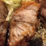 赤身と脂身のバランスが絶妙でした【料理】