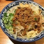 こだわり麺工房たご - 汁なし台湾カレー