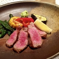 江戸前  一朗 - 伊予牛イチボ炭焼き¥3,850