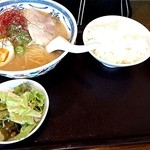 らーめん すみれ - 新・味噌Ⅱのぎょーざせっと(餃子は別写真)