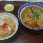 Shokudou Izumi - カツ丼セット700円