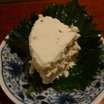 桜川 - 　　　チーズのお通し