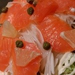 桜川 - 　　サーモンサラダ