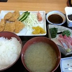 Magohei - まご平定食（ヒレカツ）　780円