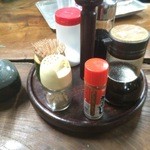 大衆酒場 斎藤 - 卓上調味料
