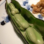 龢 - H28.05.03 焼き空豆　鯛味噌 OPEN