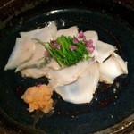 龢 - H28.05.03 鮑の岩塩プレート焼きしゃぶ