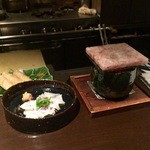 龢 - H28.05.03 鮑の岩塩プレート焼きしゃぶ