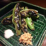 龢 - H28.05.03 焼き空豆　鯛味噌