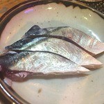 ほっぺのこめつぶ - おすそ分け頂いたシメサバ