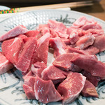 広瀬川 - 2016.5 ラム（320円）、ハツ（280円）、カシラ（280円）