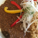 Asahi-ya - あいもり  キーマカレー側