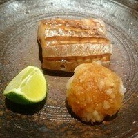 銀座 よし澤 - サツキマスの焼きもの