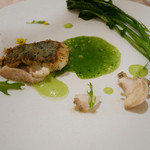 バローレ - 鰈とツブのアップ