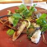 レストラン マノワ - 前菜（ホワイトアスパラ）（2016.4）