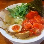 ラァメン クック - トマトラーメンも上品な塩味で美味しい